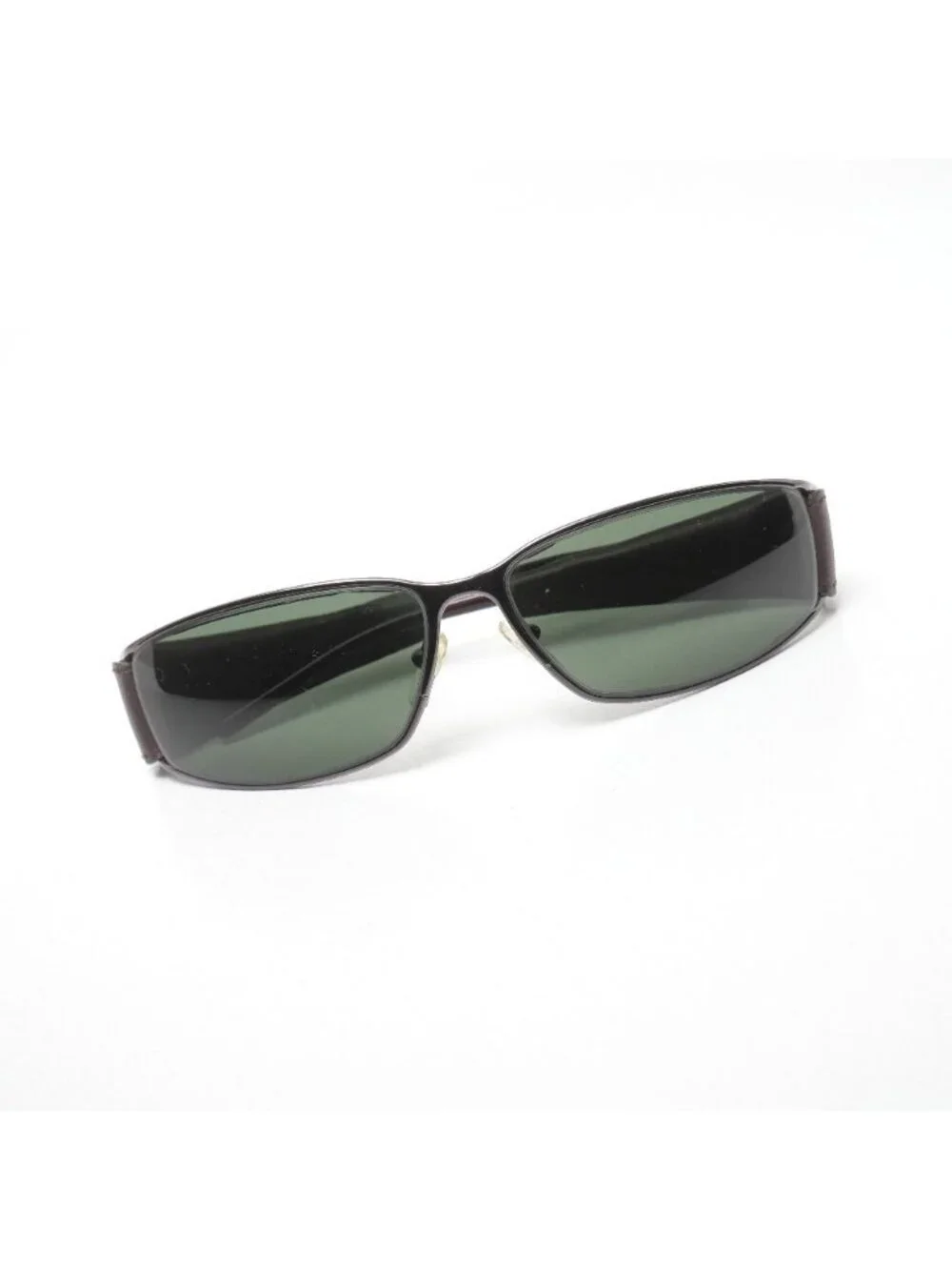 Loewe Vintage Sunglasses Metal Frame Side Logo Design Eyewear